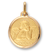 LL médaille Ange or375 329€ R1233