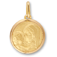 LL médaille Vierge à l'Enfant or375 329€ R1270